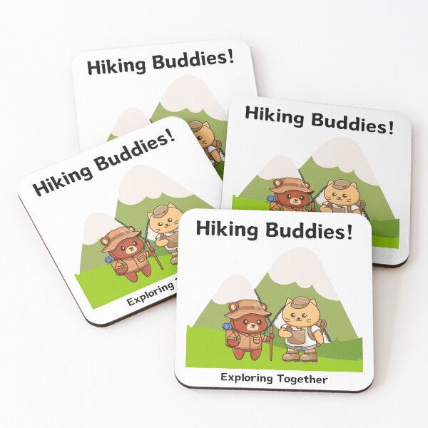 Item preview, Hiking Buddies. Exploring Together. designed and sold by Rukyta.