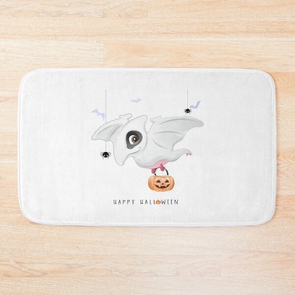 Item preview, cute dinosaur on Halloween day, dinosaur flying Halloween day, dinosaur with Halloween stuff designed and sold by GreyStanzione1.