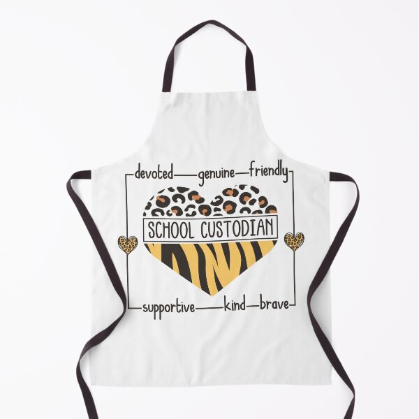 Item preview, School Custodian Cute Heart Quote Teacher, Student and Staff Janitor Appreciation Gift for Men Women Custodian designed and sold by Loyaltees Apparel.