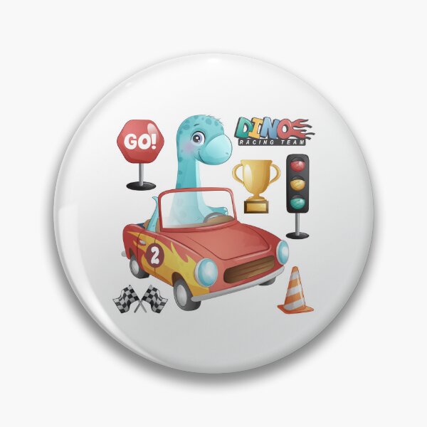 Item preview, cute dinosaur riding car on street, cartoon dinosaur riding car, dinosaur in the car on street designed and sold by GreyStanzione1.