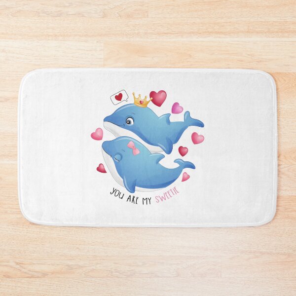 Item preview, happy dolphin couple, couple blue dolphin, valentine couple dolphin designed and sold by GreyStanzione1.