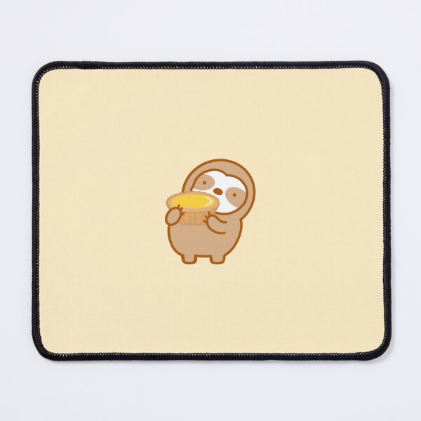 Item preview, Cute Egg Tart Dim Sum Sloth designed and sold by theslothinme.