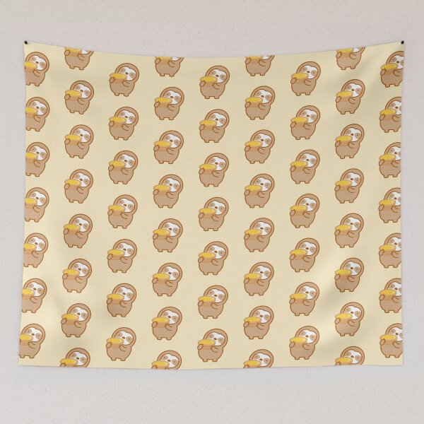 Item preview, Cute Egg Tart Dim Sum Sloth designed and sold by theslothinme.