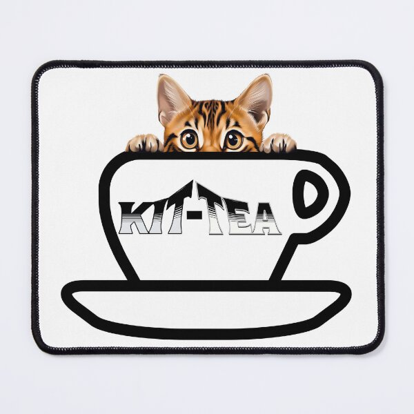 Item preview, Kit-Tea Collection: Quirky Cat Merchandise designed and sold by ChosinMarkets77.