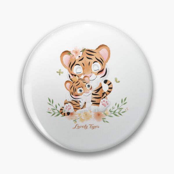 Artikelvorschau, Tigermutter umarmt Kind, Cartoon-Tiger- und Mutterporträt, Tigermutter und ihr Kind entworfen und verkauft von GreyStanzione1.