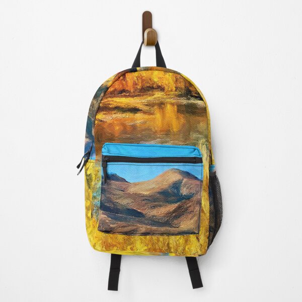Item preview, Autumn colors by Salmon River, Idaho - painting designed and sold by Travelways.