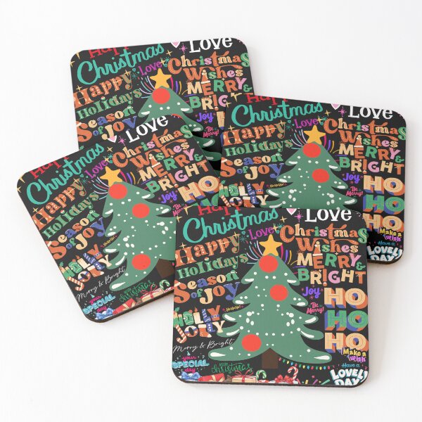Item preview, Happy Christmas, Love, Joy, Text,  designed and sold by llds03102522.