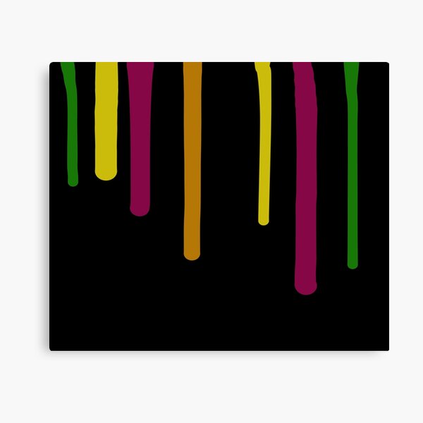 Vista previa del artículo con la obra «Goteos de color», diseñado y vendido por Jeremy Crotty.