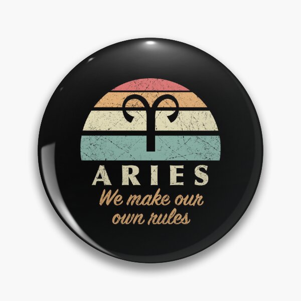 Item preview, Funny Aries Zodiac Rules designed and sold by thepixelgarden.