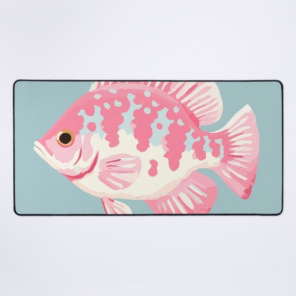 Item preview, Preppy Pink Tropical Fish designed and sold by BrightTide.