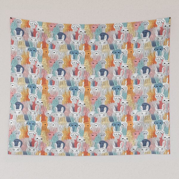 Item preview, Multiplying Mopsies designed and sold by BOSSPPDESIGN.