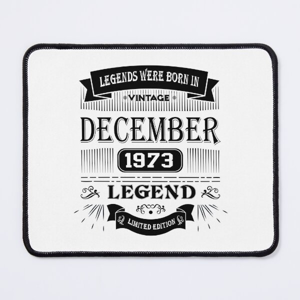 Item preview, Legend Were Born in December 1973 Limited Edition, 50th Birthday Gift 50 years of Being Awesome Vintage designed and sold by DjenShop.
