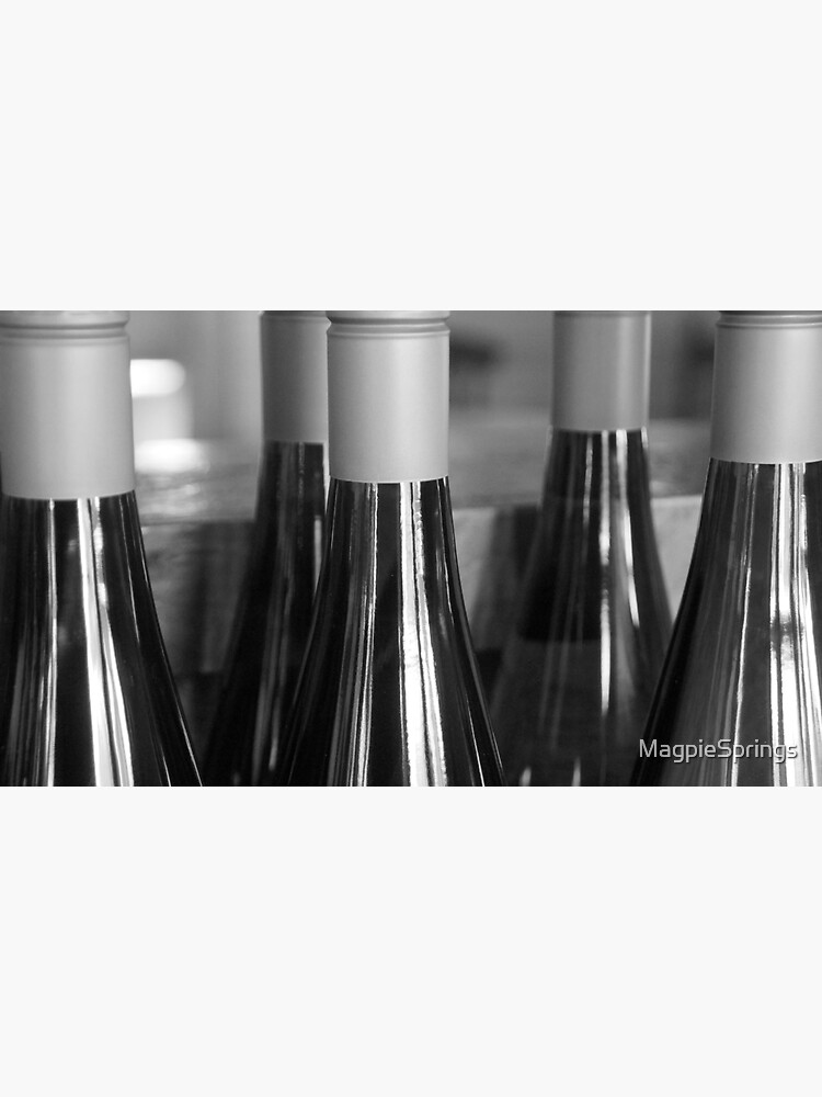 Thumbnail 3 of 3, Sticker, Black and White Bottles by Adelaide artist Avril Thomas at Magpie Springs designed and sold by MagpieSprings.