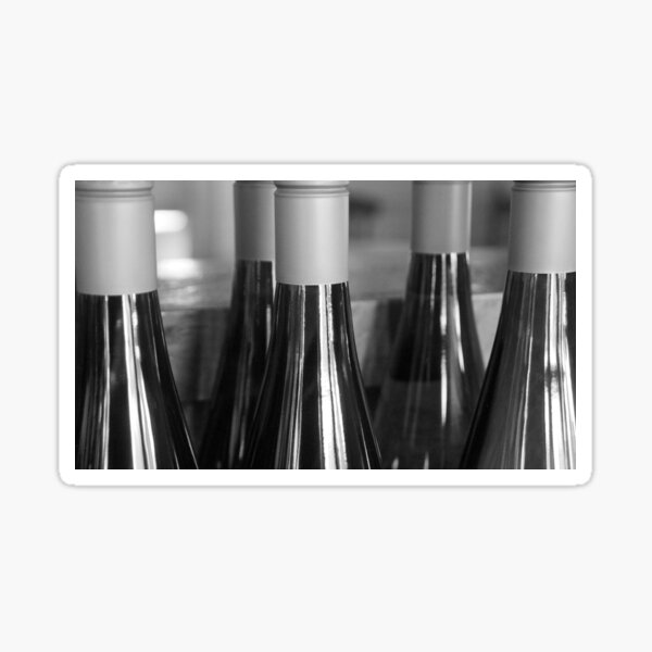 Item preview, Black and White Bottles by Adelaide artist Avril Thomas at Magpie Springs designed and sold by MagpieSprings.