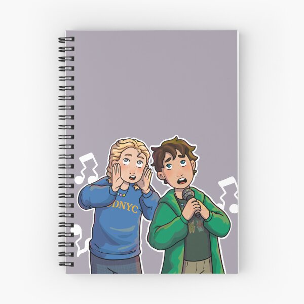 Item preview, Percabeth Karaoke w/ music notes designed and sold by Mac-and-noodles.
