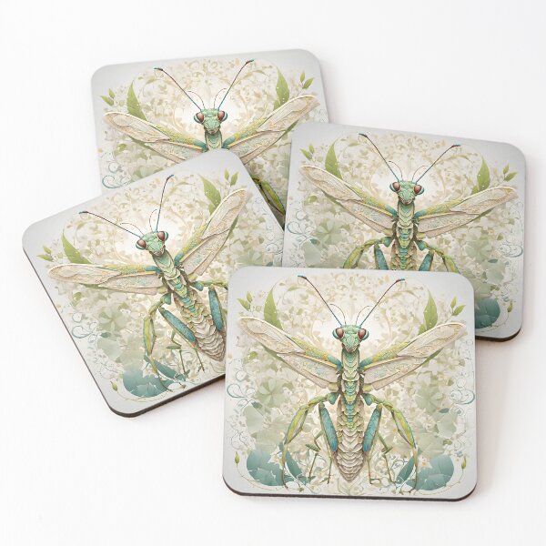 Item preview, Praying Mantis Portrait: A Stunning Close-up of This Master of Disguise designed and sold by Best-Art-32.