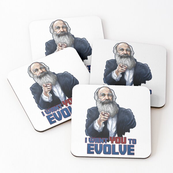 Item preview, Charles Darwin wants you to evolve designed and sold by HarleyWarren.