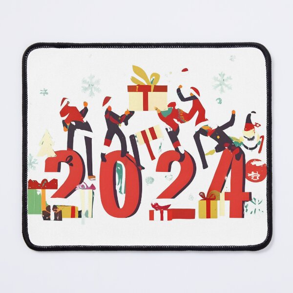 Item preview, HNY 2024 designed and sold by SabyDigitalArt.