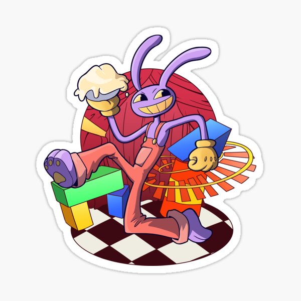 Item preview, The Amazing Digital Circus - Jax designed and sold by PaulTeeGeist.