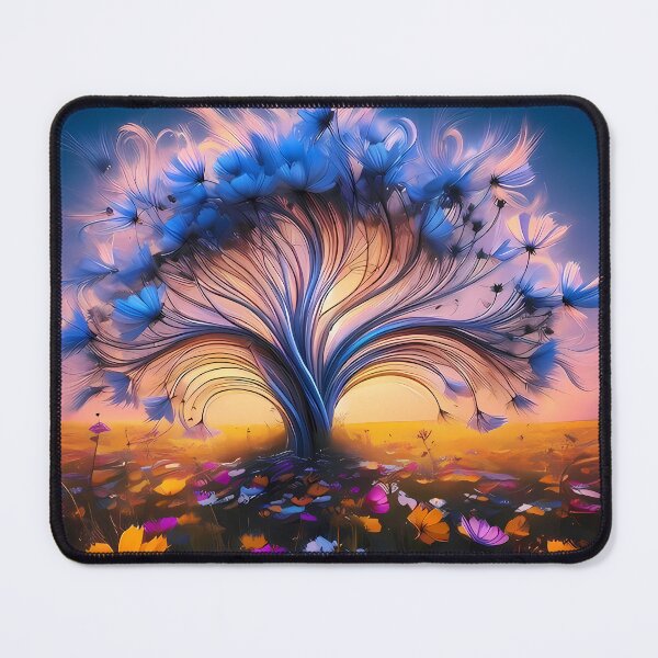 Item preview, Fantasy blue tree designed and sold by WalterGomes.