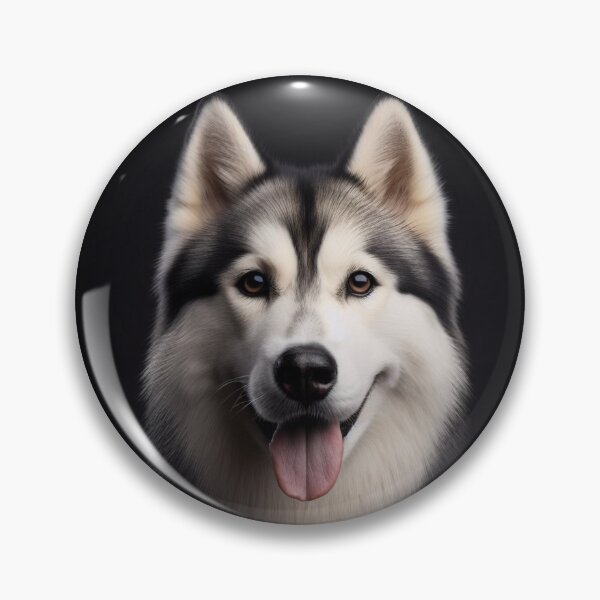 Item preview, Realistic Husky Pawtrait designed and sold by PawtraitRealism.
