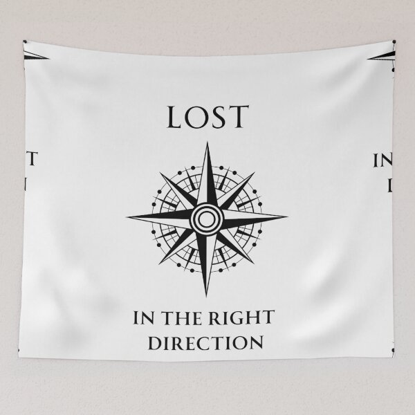 Item preview, Lost in the right direction. designed and sold by Rukyta.