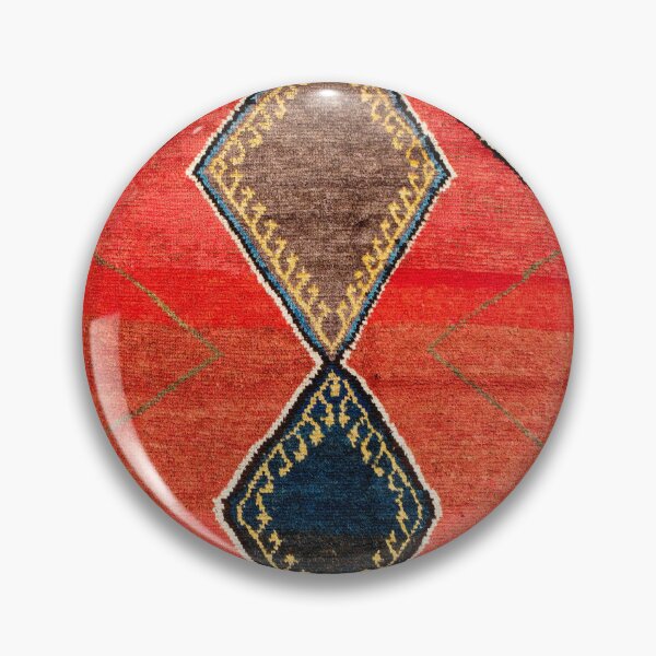 Item preview, Luri Gabbeh  Antique Tribal Persian Rug Print designed and sold by Vicky Brago-Mitchell®.