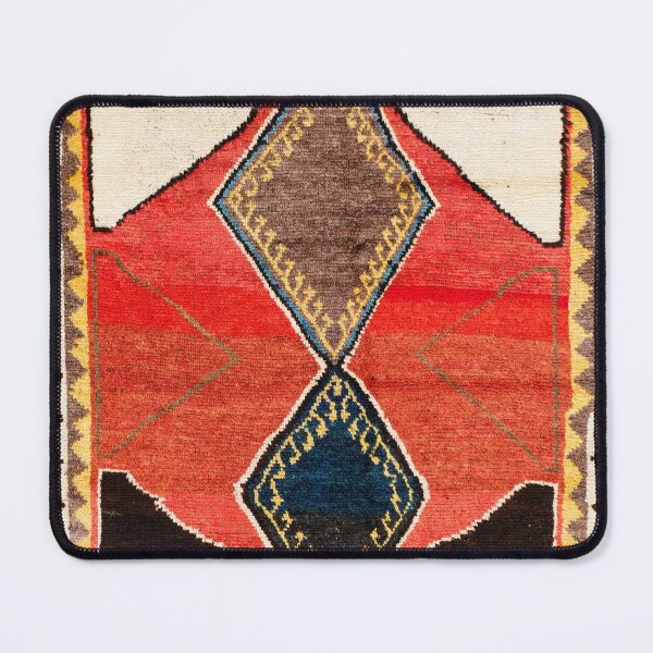 Item preview, Luri Gabbeh Antique Tribal Persian Rug Print designed and sold by Vicky Brago-Mitchell®.