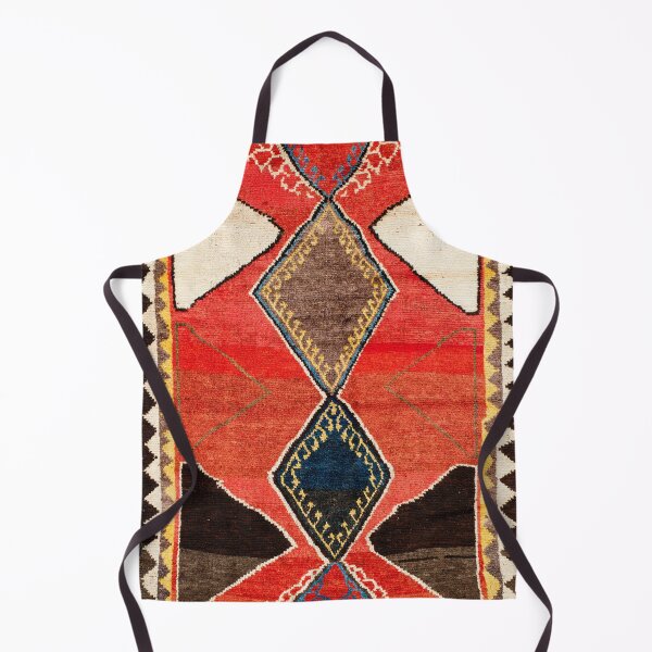 Item preview, Luri Gabbeh Antique Tribal Persian Rug Print designed and sold by Vicky Brago-Mitchell®.