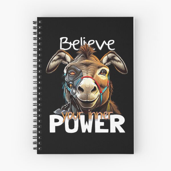 Item preview, Donkey Cyborg, Believe Your Inner Power Funny T-shirt designed and sold by momoworlddesign.