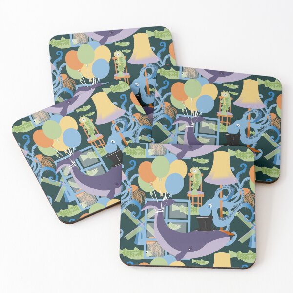 Item preview, Whales and Windmills designed and sold by krisevansart.