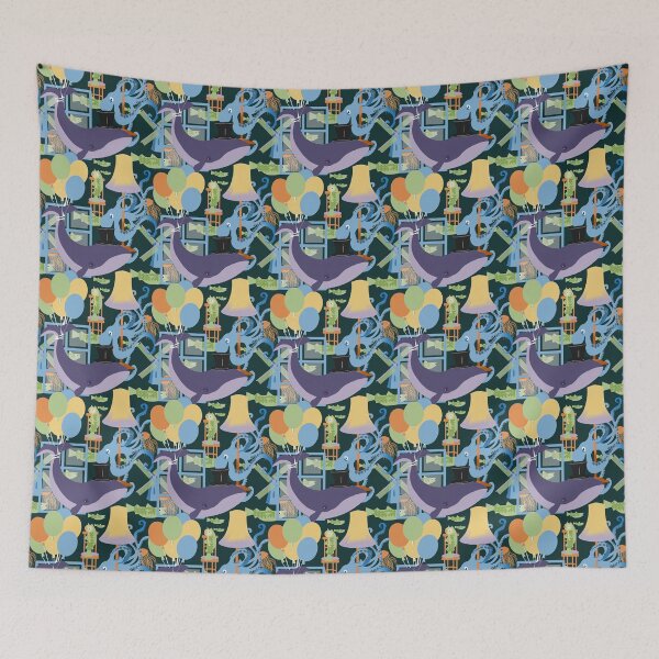 Item preview, Whales and Windmills designed and sold by krisevansart.