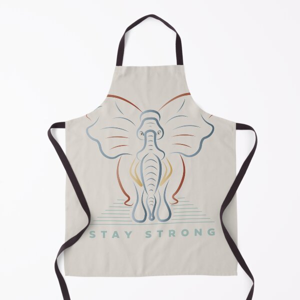 Item preview, Retro Elephant Stay Strong designed and sold by iamKaye.