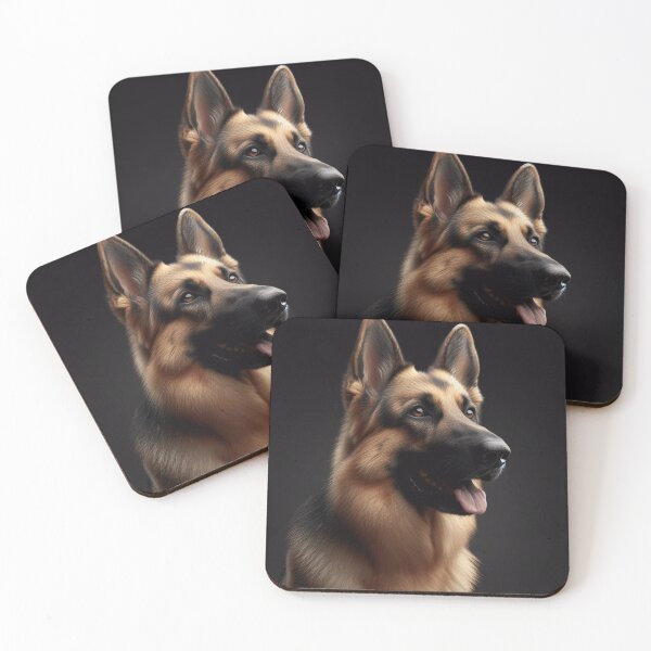 Item preview, Realistic German Sherpherd Pawtrait designed and sold by PawtraitRealism.