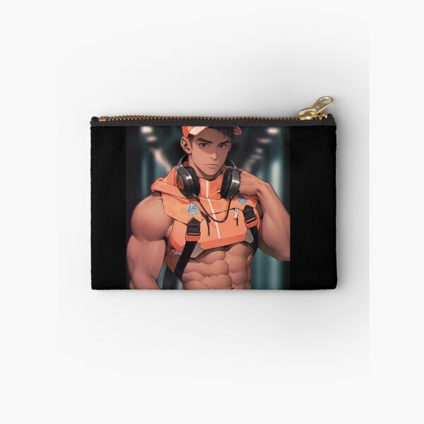 Item preview, Kawaii muscular cyber-punk boy  designed and sold by ElliotMus.