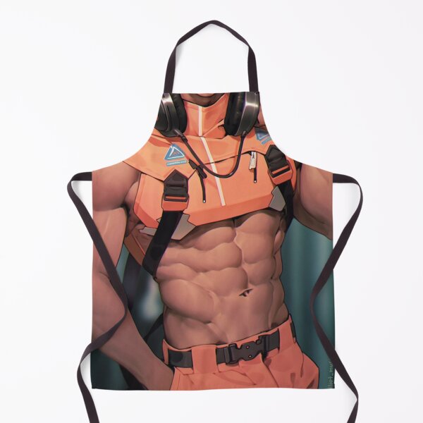 Item preview, Kawaii muscular cyber-punk boy designed and sold by ElliotMus.