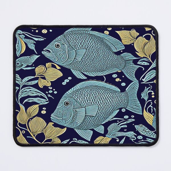 Item preview, Intricate Fish Pattern designed and sold by likbatonboot.