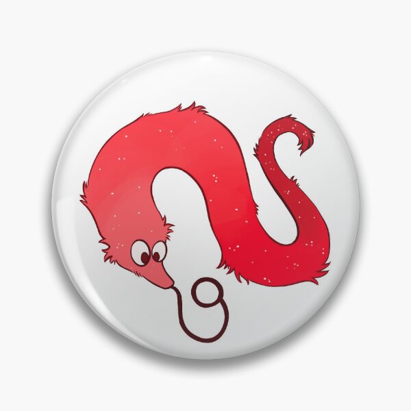 Item preview, Worm on a String - Red designed and sold by Yulecatt.