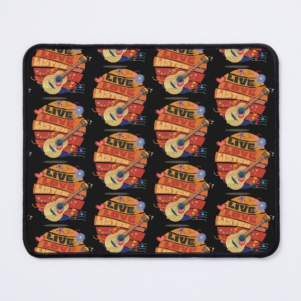 Item preview, Retro-style LIVE LOVE LISTEN designed and sold by HiDesignsShop.