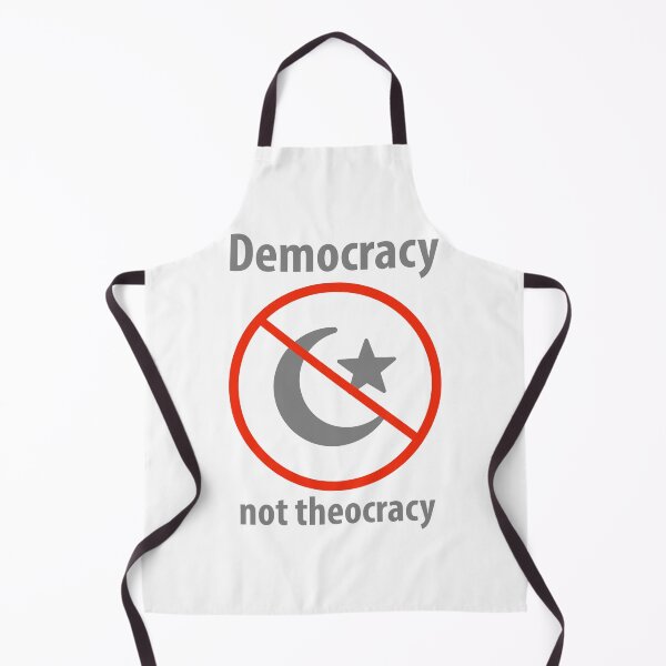 Item preview, Democracy not theocracy designed and sold by Rachel the Artist .