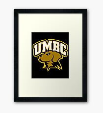 UMBC Retrievers Framed Print