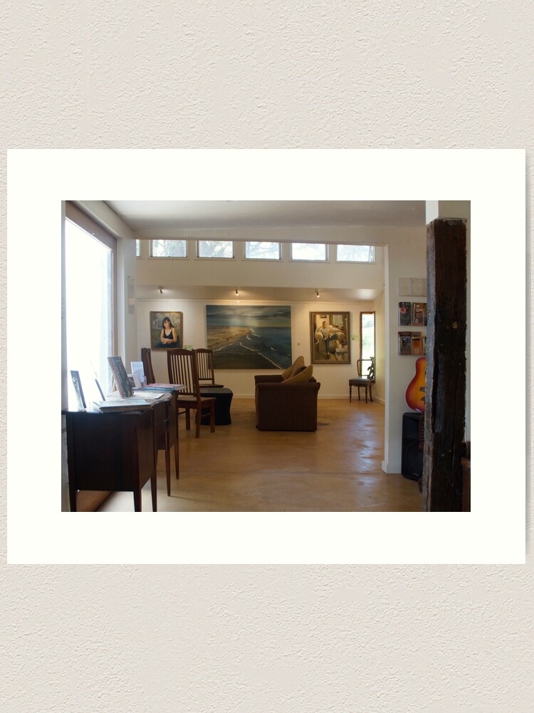 Thumbnail 2 of 3, Art Print, The Art Gallery by Adelaide artist Avril Thomas at Magpie Springs designed and sold by MagpieSprings.