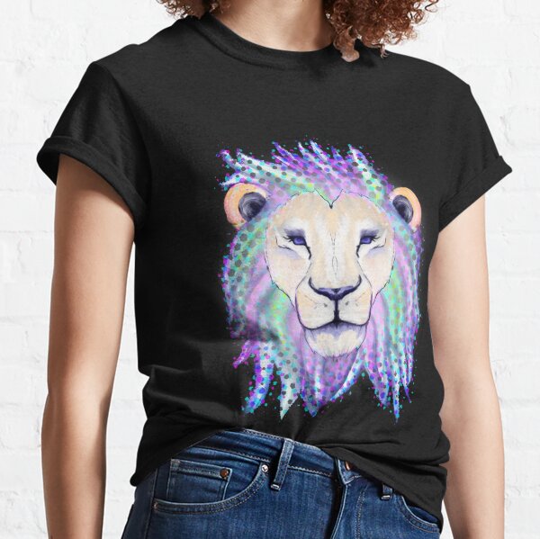 Fluorite Crystal Lion Classic T-Shirt
