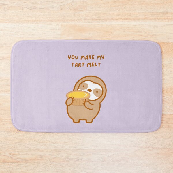 Item preview, You Make My Heart Melt Egg Tart Sloth  designed and sold by theslothinme.