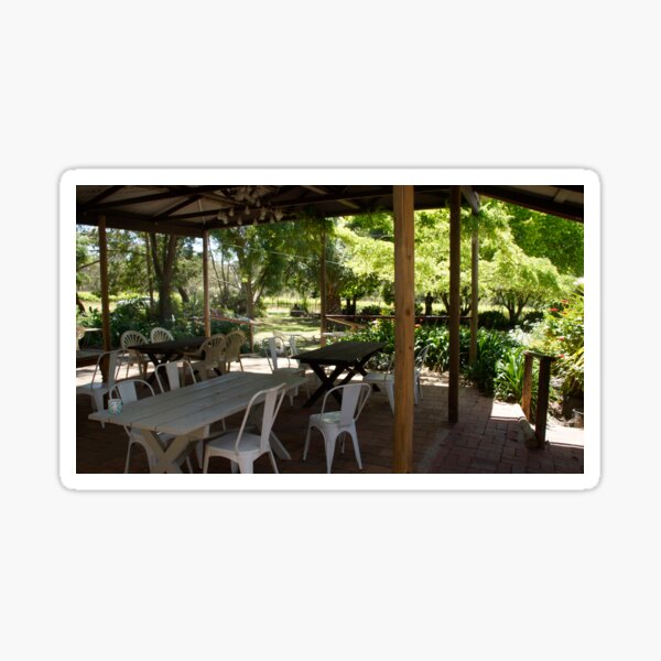 Have a seat by Adelaide artist Avril Thomas at Magpie Springs Sticker