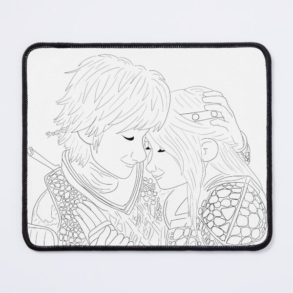 Item preview, Hiccup & Astrid HTTYD 3 designed and sold by TheSimpleEdge.