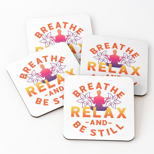 Item preview, Breathe Relax And Be Still Daily Yoga  designed and sold by Got2BSnazzy.