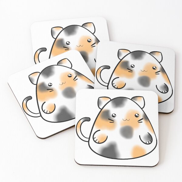 Item preview, Calico Blob Cat designed and sold by TheSimpleEdge.