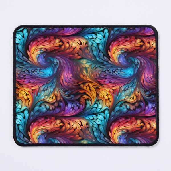 Item preview, Psychedelic Fractal Swirls: A Kaleidoscopic Digital Art Journey designed and sold by polonuim210.