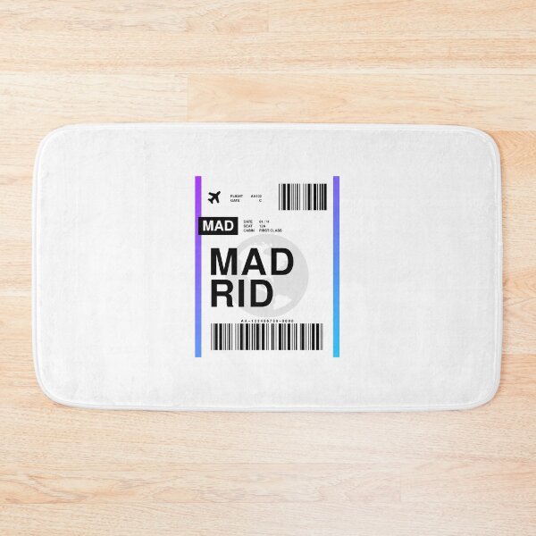 Item preview, Madrid Boarding Pass designed and sold by RabbitK.